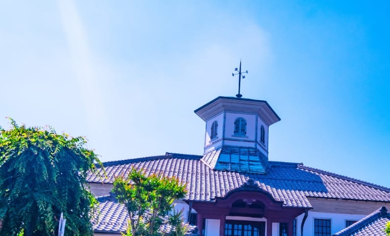 歴史的建造物や文化財などの建物